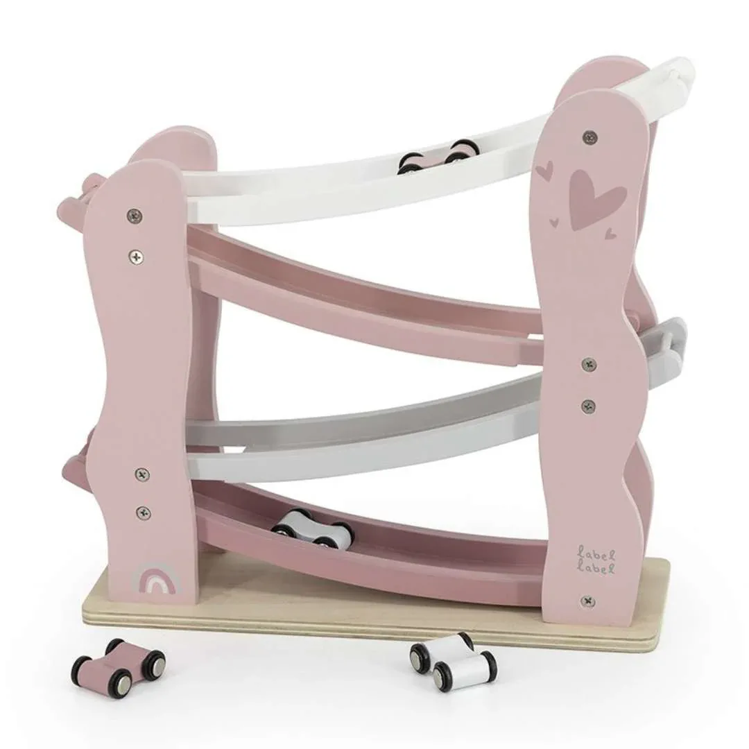 Label Label® Wooden race track Pink - Image 2