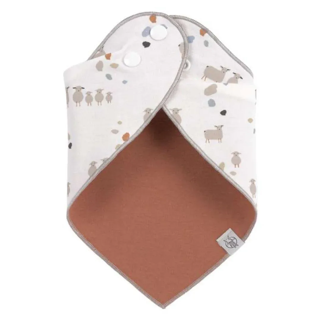 Lässig® Bandana bib 2 pcs Tiny Farmer Sheep - Image 4