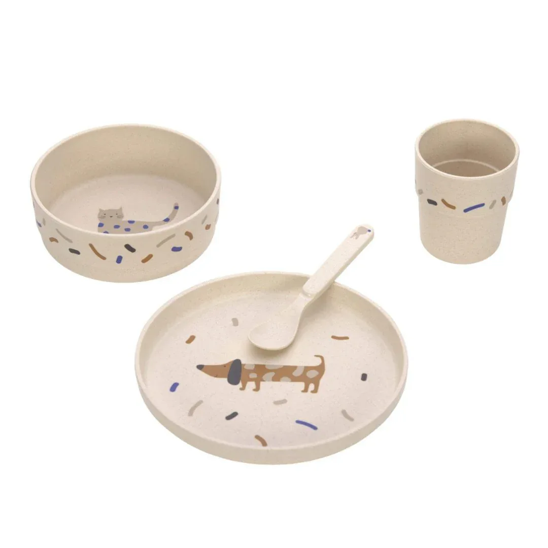 Lässig® Dish Set Little Mateys Royal Blue