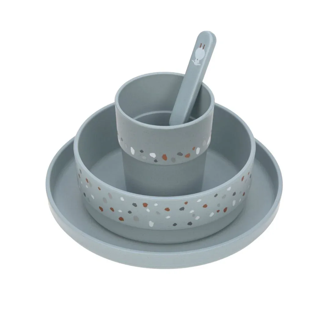 Lässig® Dish Set Tiny Farmer, Sheep & Goose Blue - Image 2