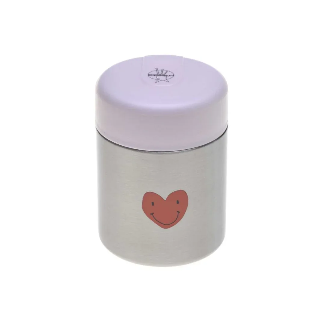 Lässig® Food Jar Happy Rascals Heart Lavender - Image 5
