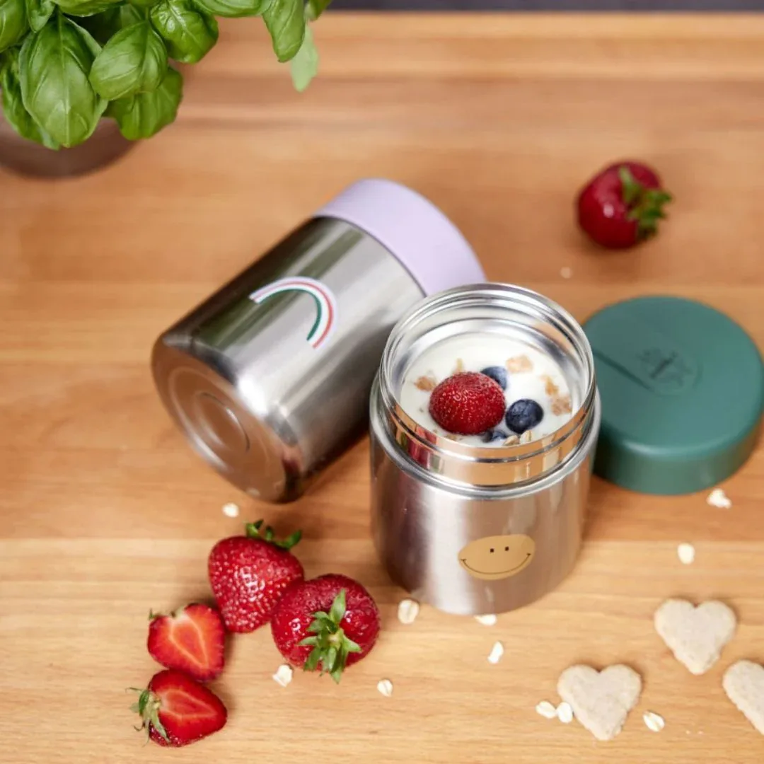 Lässig® Food Jar Happy Rascals Heart Lavender - Image 6