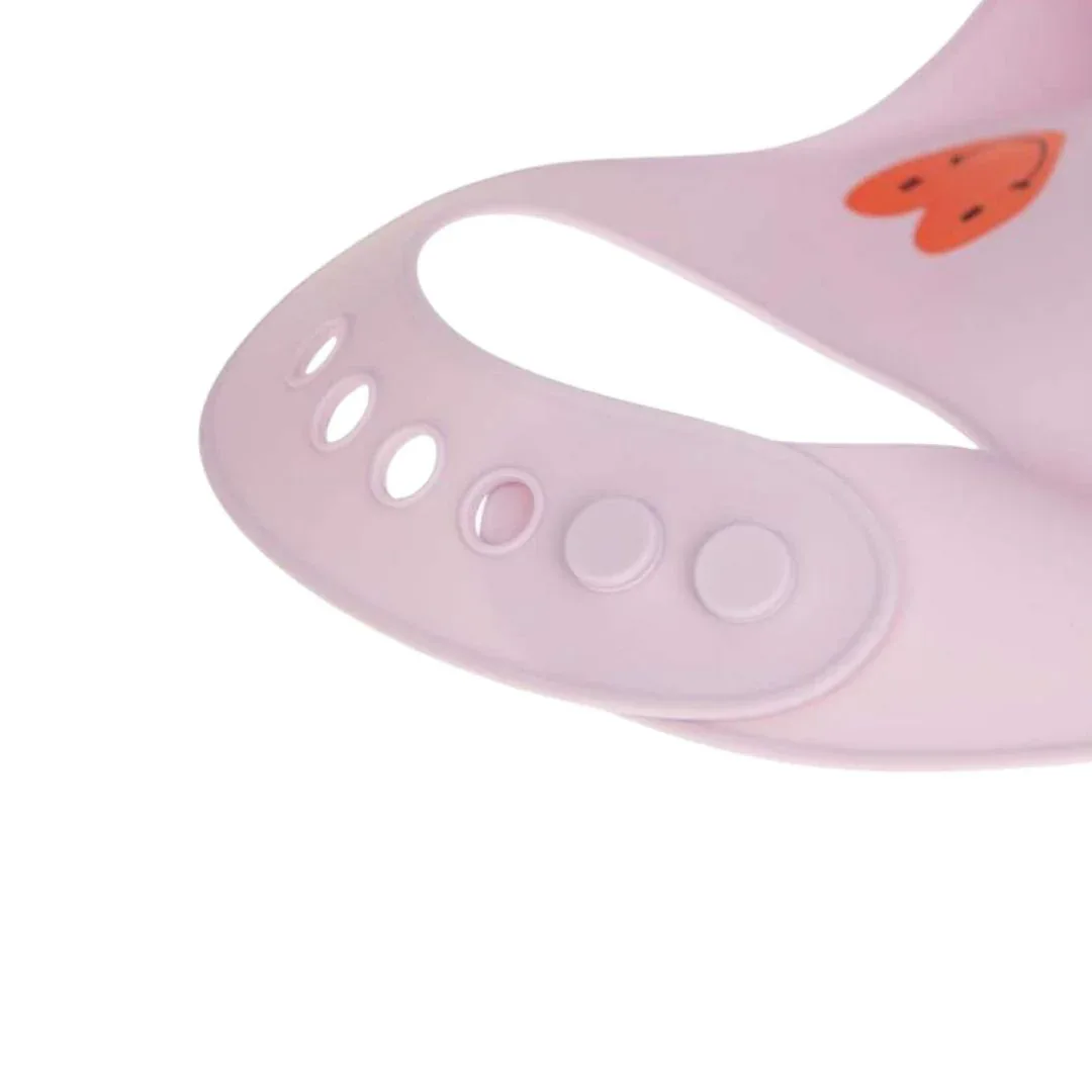Lässig® Silicone Bib Happy Rascals Heart Lavender - Image 3