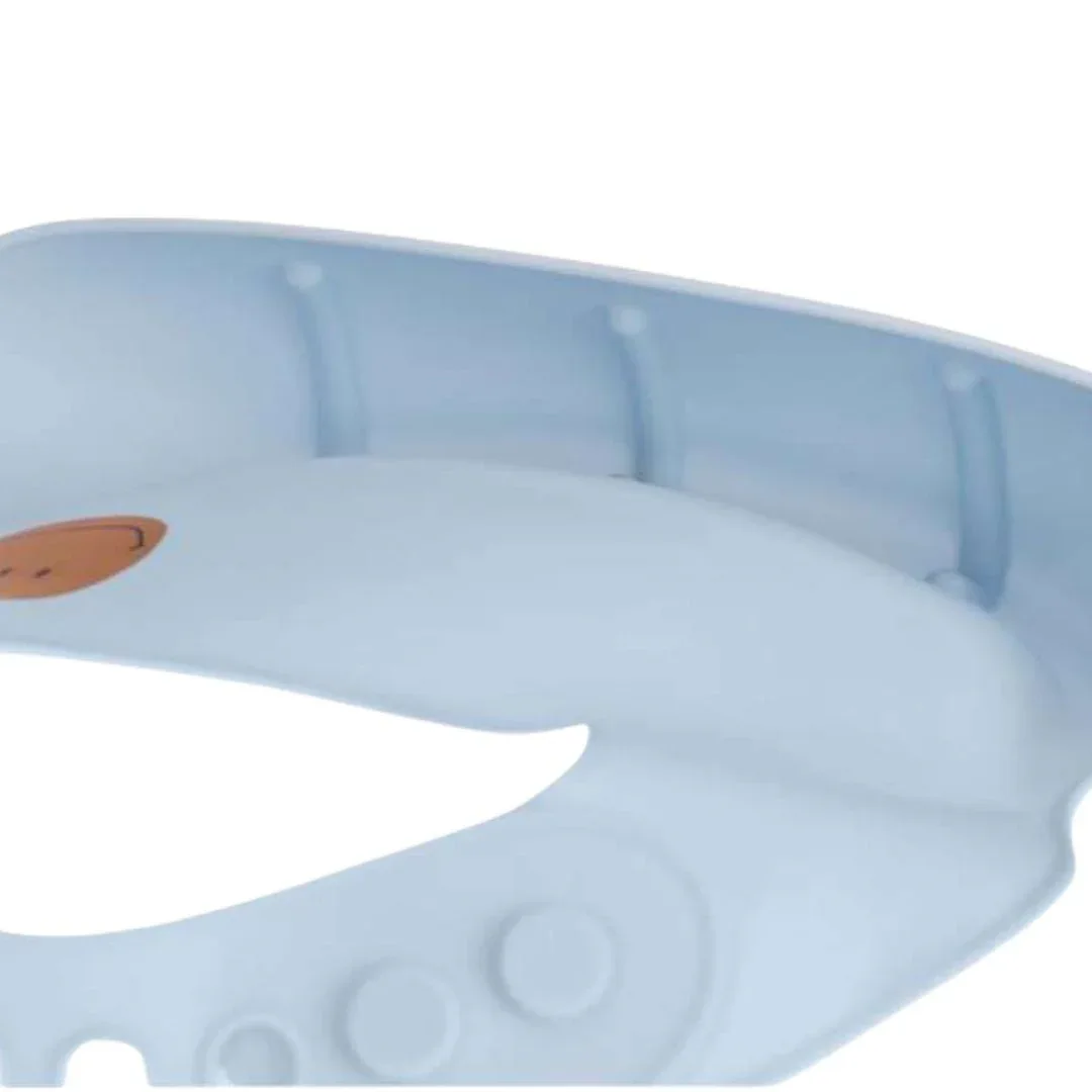 Lässig® Silicone Bib Happy Rascals Smile Sky Blue - Image 3
