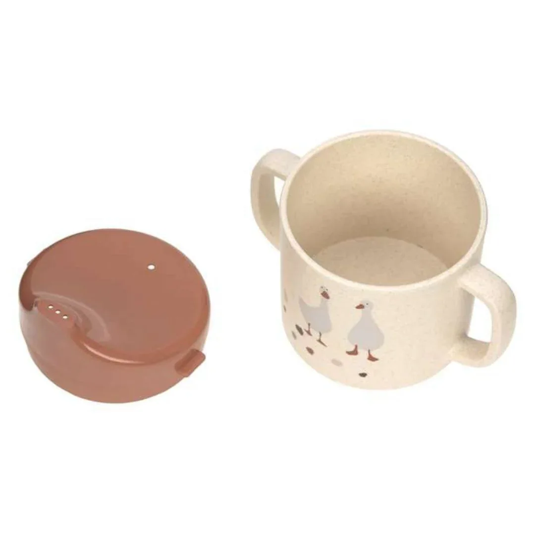 Lässig® Sippy Cup Tiny Farmer Goose Nature - Image 3