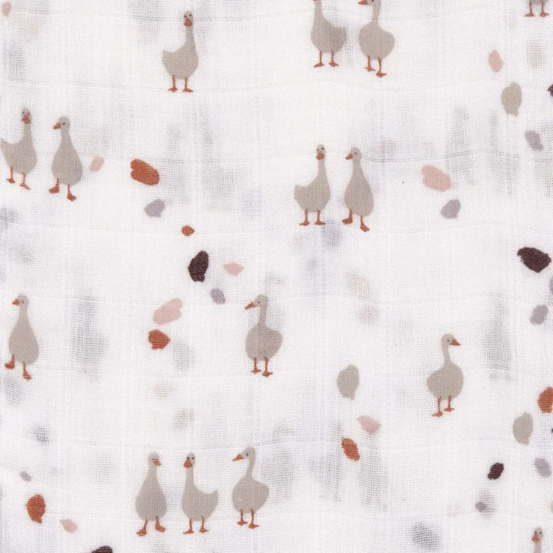 Lässig® Swaddle 3 pcs 80x80 Tiny Farmer Flowers - Image 3