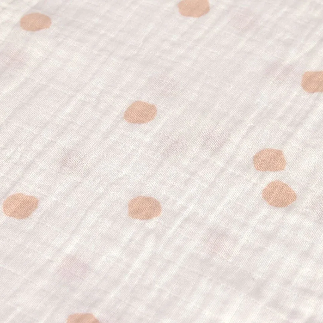 Lässig® Swaddle 3 pcs 85x85 Little Mateys Spicy Orange - Image 4