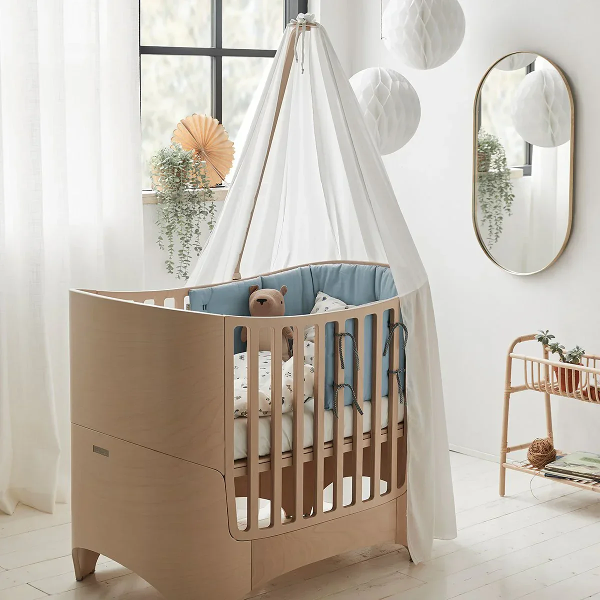 Leander® Canopy for Classic™ Baby Cot White - Image 3