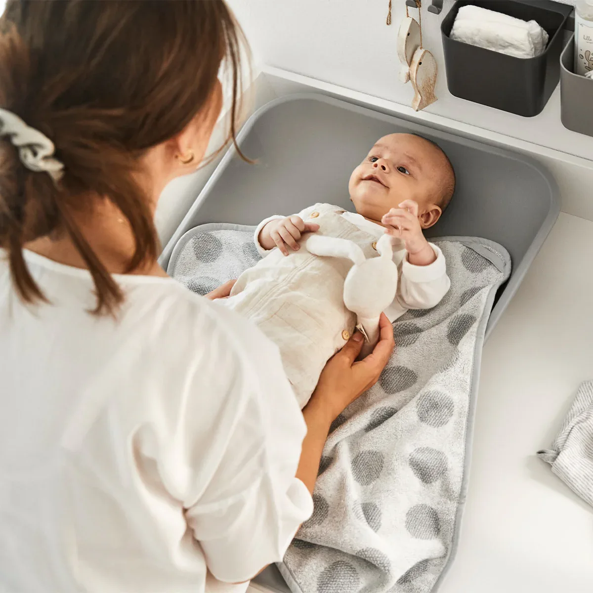 Leander® Changing Matty Pearl Grey - Image 2