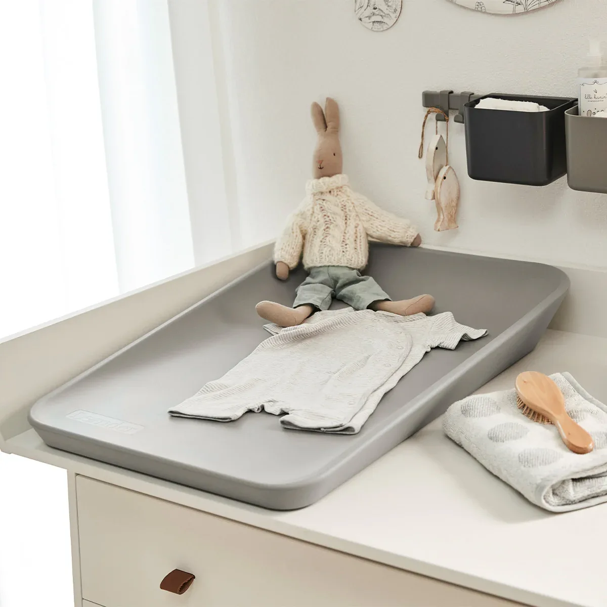 Leander® Changing Matty Pearl Grey - Image 8