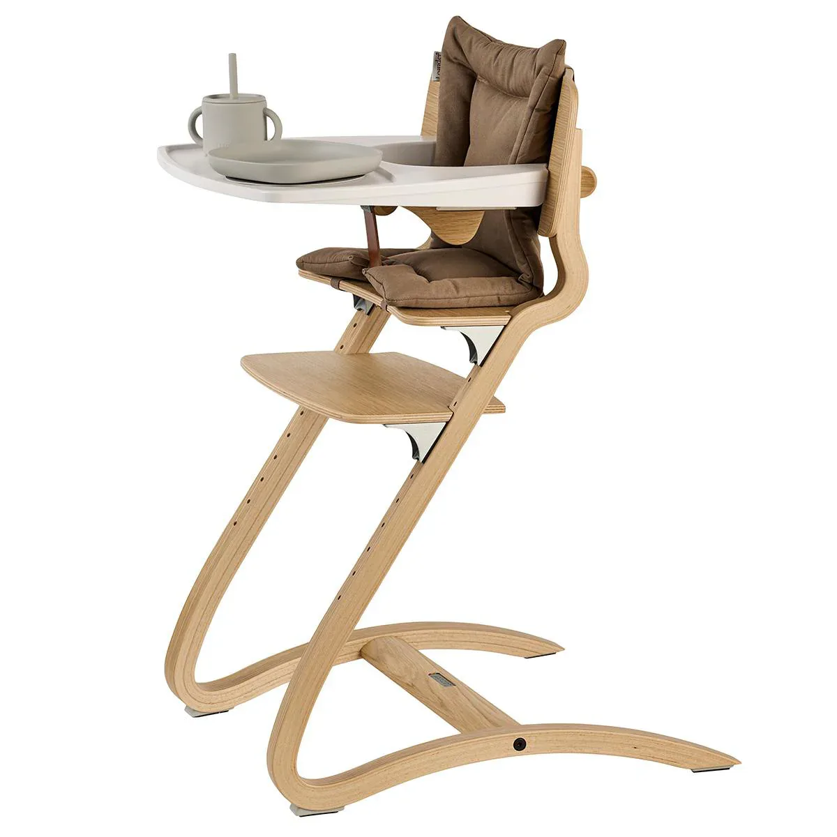 Leander® Highchair Louie™ wo. Safety Bar Oak Natural - Image 2