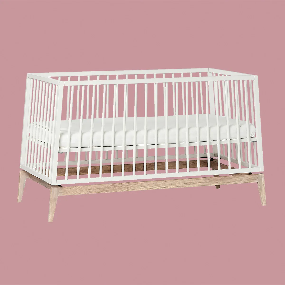 Leander® Luna™ Baby Bed wo. mattress 140x70 cm White/Oak - Image 7