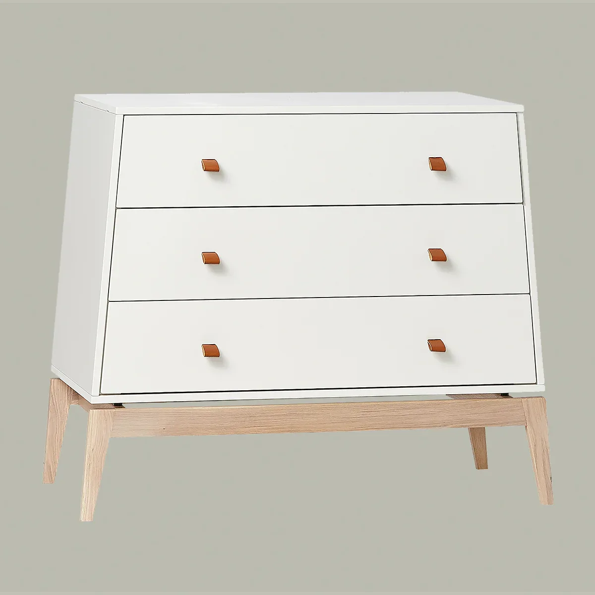 Leander® Luna™ Dresser, White/Oak - Image 2