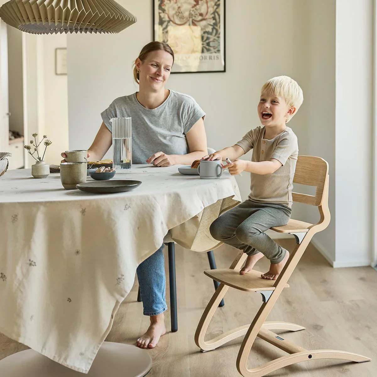 Leander® Otroški stol za hranjenje 2v1 Louie™ Oak (Hrast) Natural - Image 11