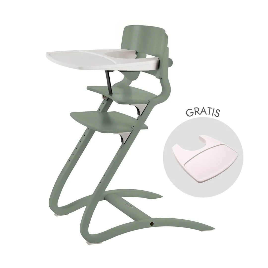 Leander® Otroški stol za hranjenje 3v1 Louie™ Sage Green
