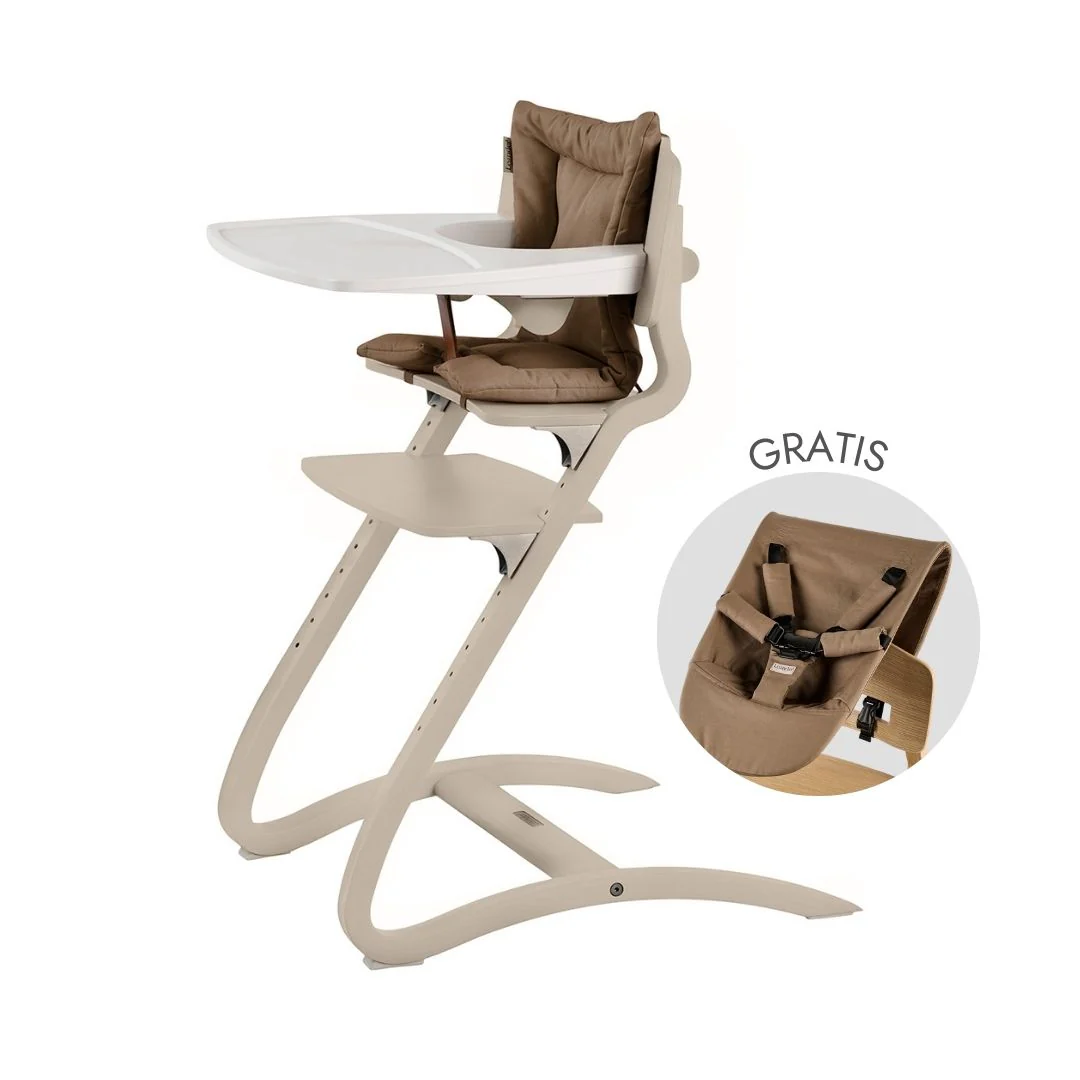 Leander® Otroški stol za hranjenje 4v1 Louie™ Cappuccino
