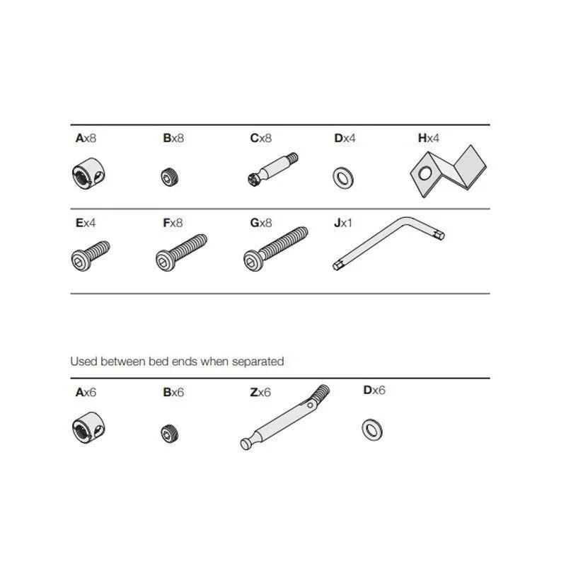 Leander® Screws for Leander Classic™ otroško posteljico - Image 2