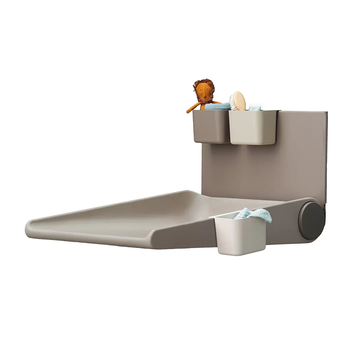 Leander® Wally™ Wall mounted changing table Cappucino - Image 4