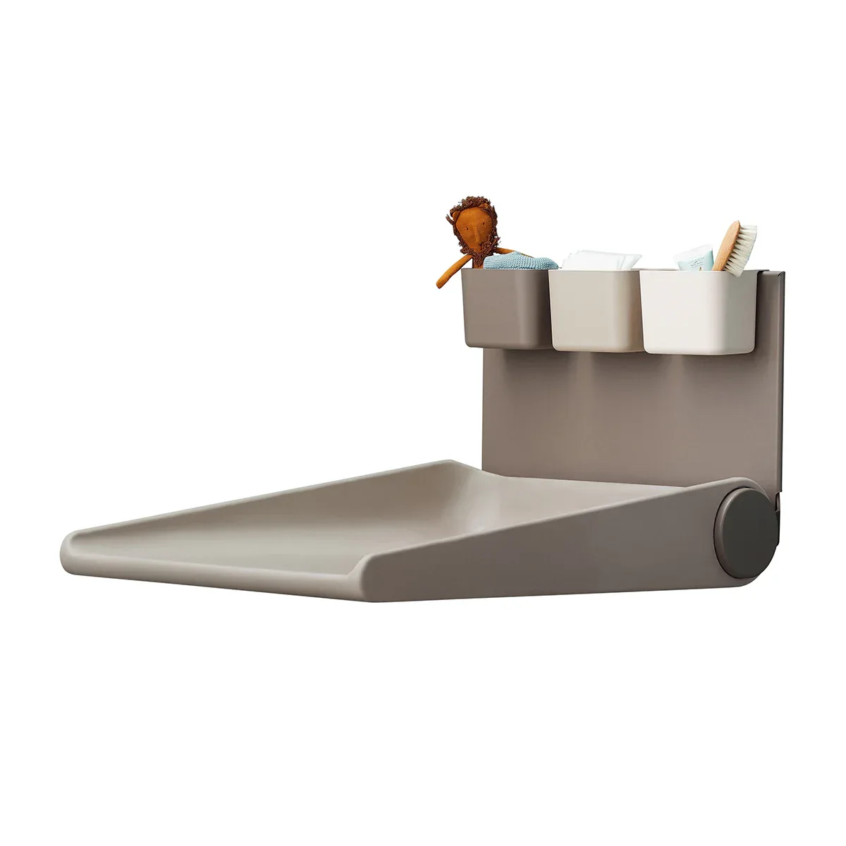 Leander® Wally™ Wall mounted changing table Cappucino - Image 5