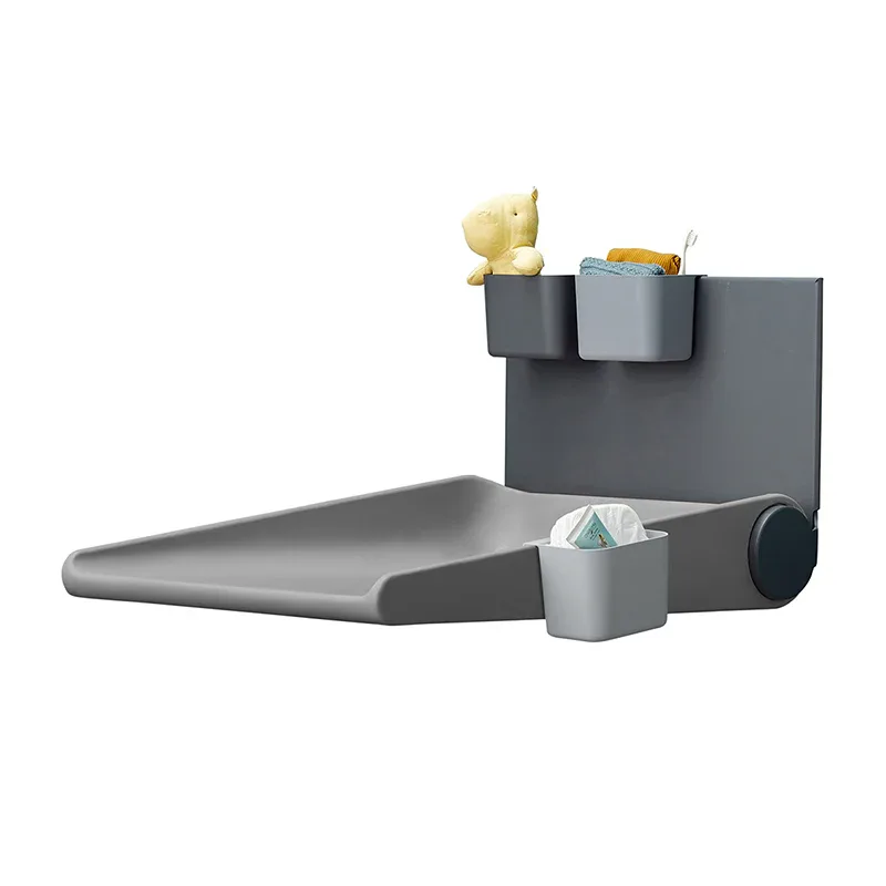 Leander® Wally™ Wall mounted changing table Dusty Grey - Image 4