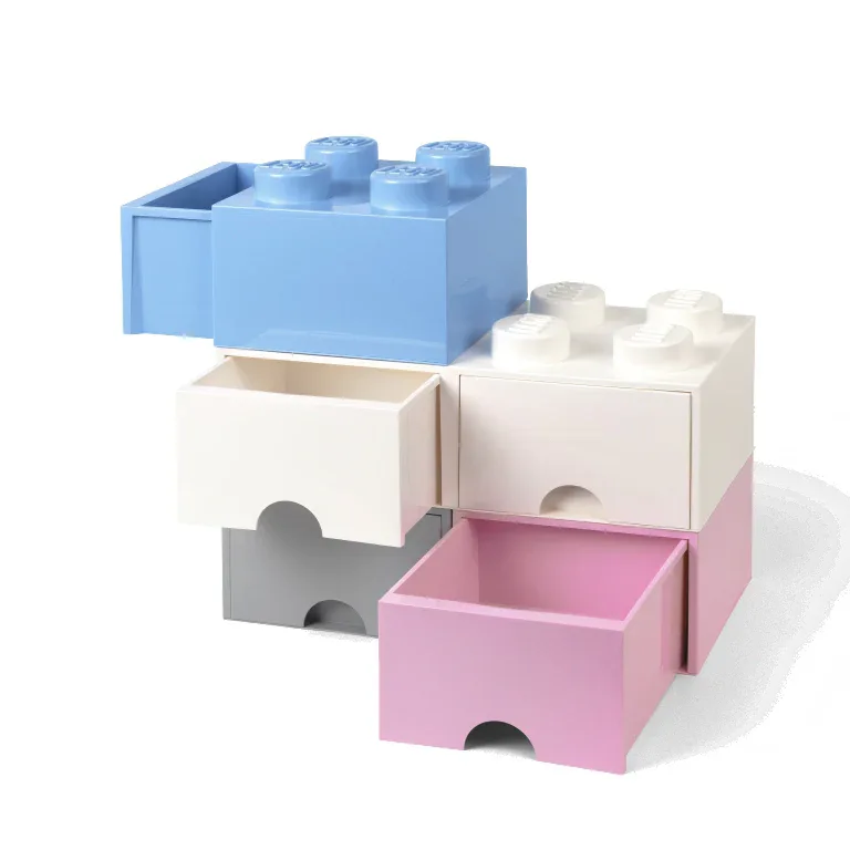 Lego® Storage Box with Drawers 4 Black - Image 4