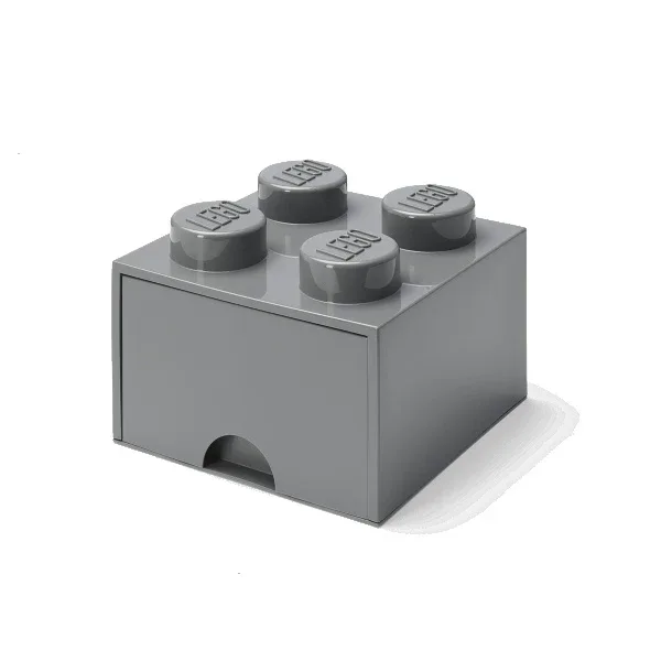 Lego® Storage Box with Drawers 4 Dark Grey - Image 3