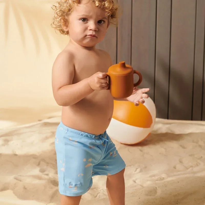 Liewood® Otto baby boy Swim pants Seersucker Safari Sandy Mix - Image 4
