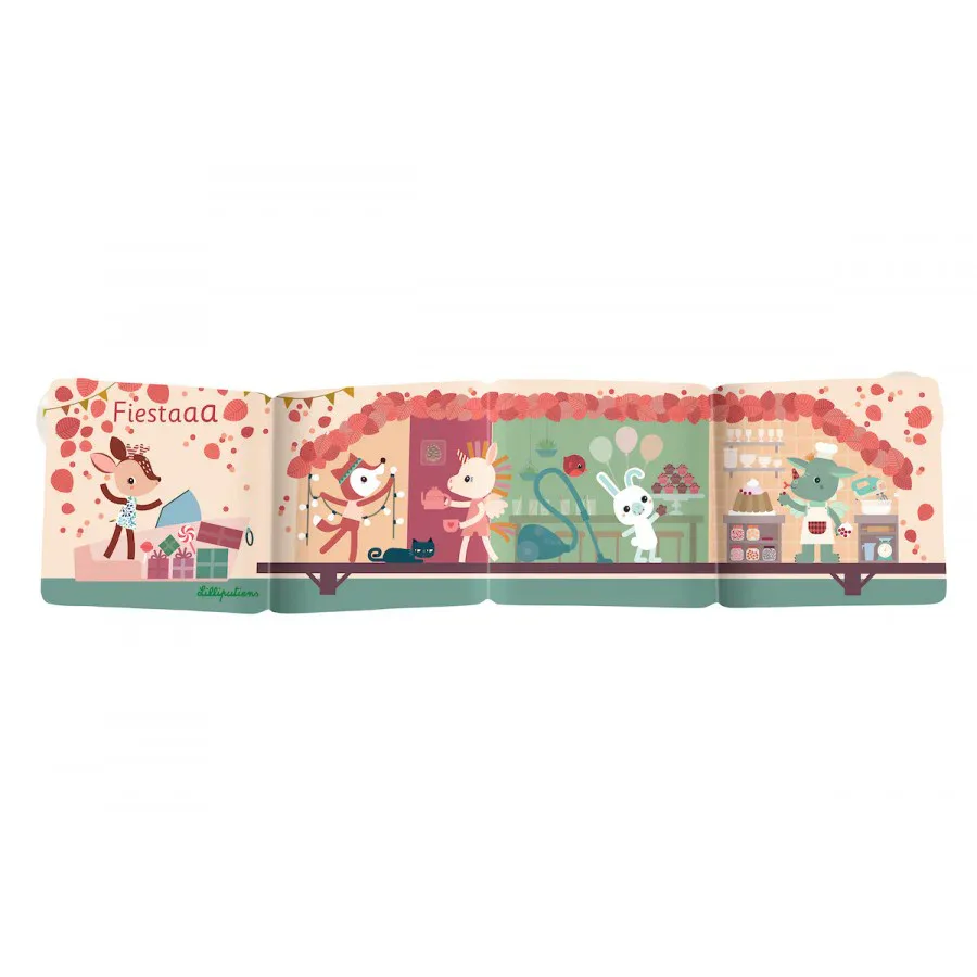 Lilliputiens® Accordion playbook Fiesta - Image 3