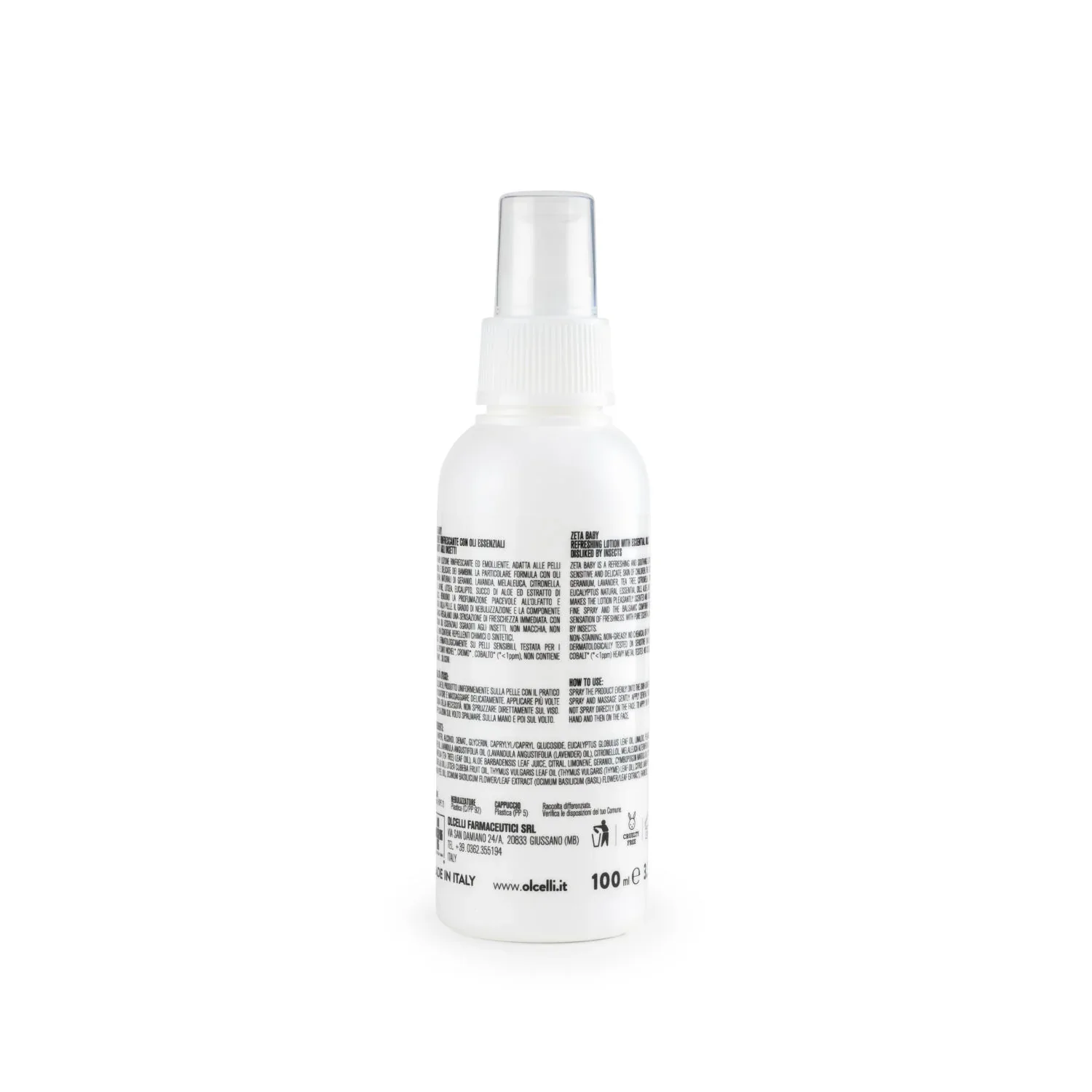 Linea MammaBaby Zeta Baby lotion Zenino 100ml - Image 6