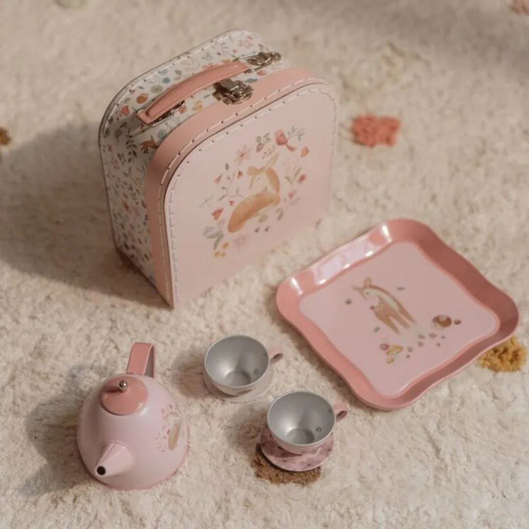 Little Dutch® 7-Piece Tea Set Fairy Garden - Image 3