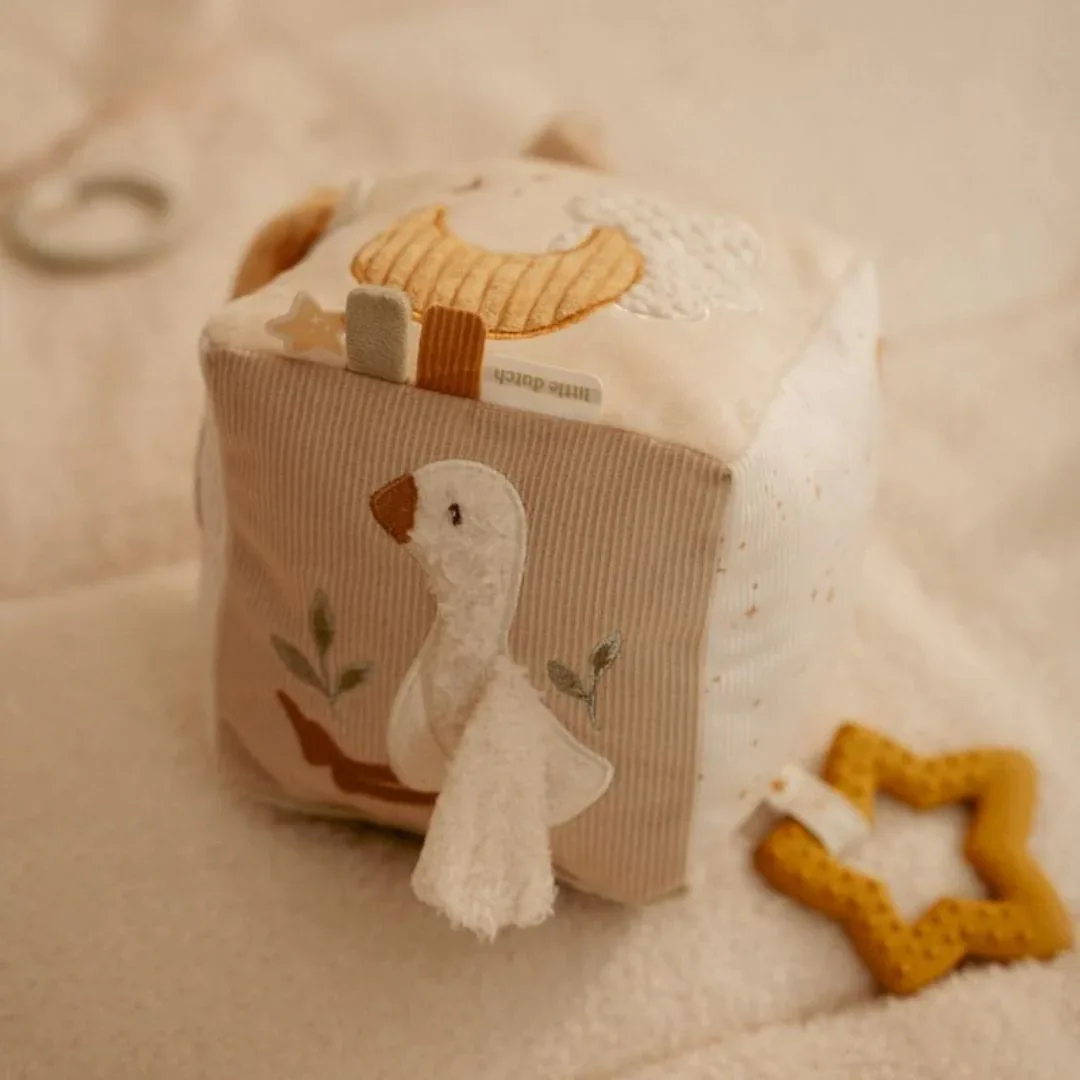 Little Dutch® Activity cube Newborn Naturals - Image 5