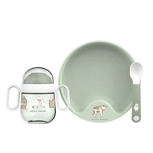 Little Dutch® Baby dinnerware 3-piece set Little Farm