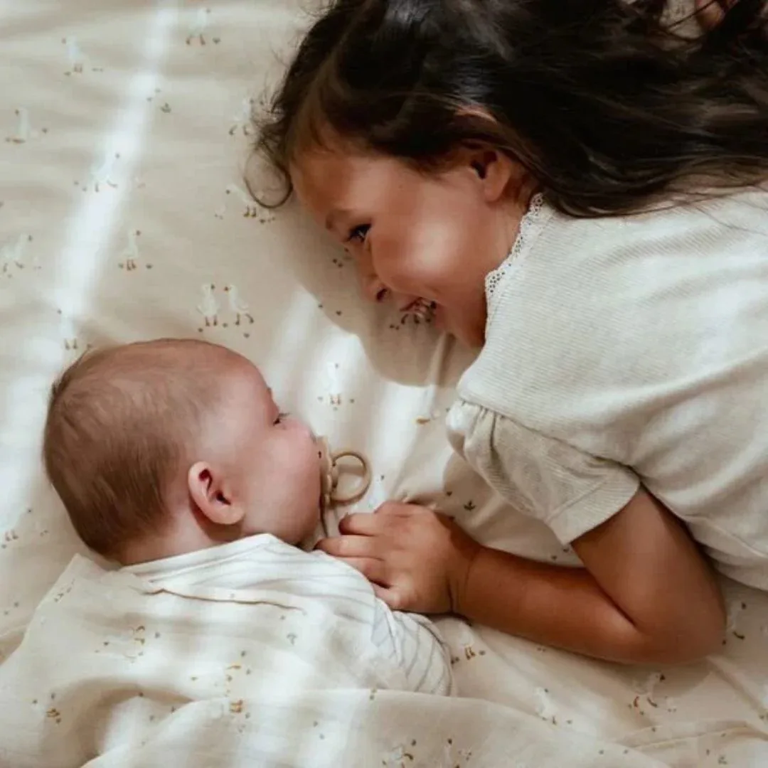 Little Dutch® Bassinet blanket Little Goose 100x70 - Image 4