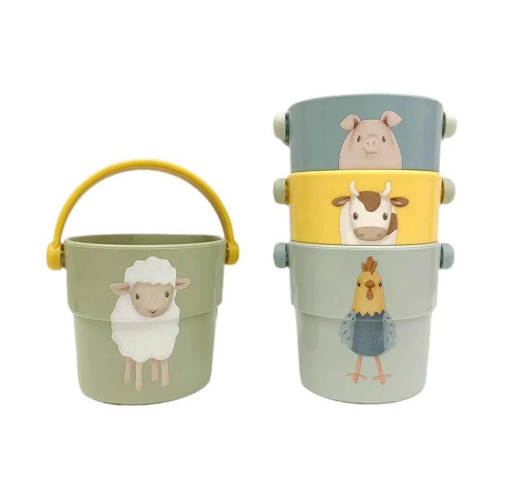 Little Dutch® Bath Cups Little Farm - Image 2