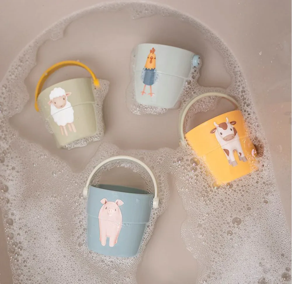 Little Dutch® Bath Cups Little Farm - Image 5