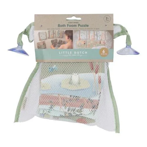 Little Dutch® Bath foam puzzle Forest Friends - Image 3