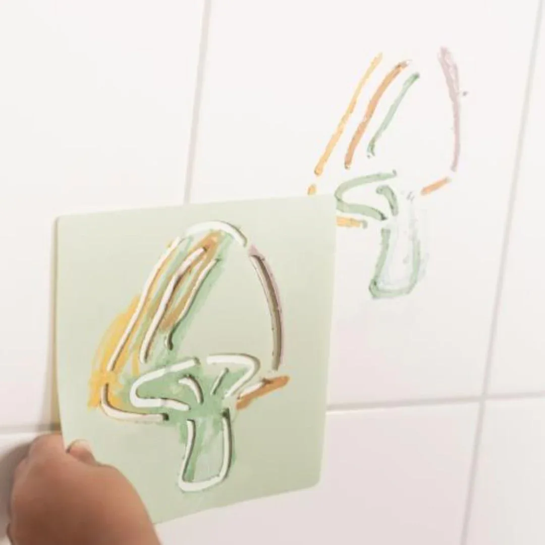 Little Dutch® Bathcrayons with sponge and stencils - Image 3