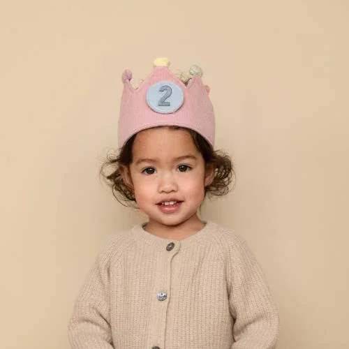 Little Dutch® Birthday crown with numbers Pink - Image 8