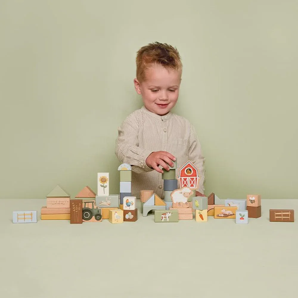 Little Dutch® Building Blocks Little Farm - Image 3