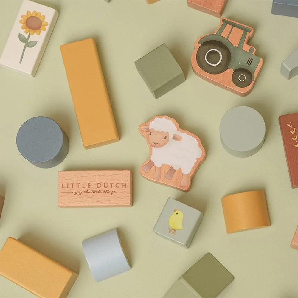 Little Dutch® Building Blocks Little Farm - Image 4