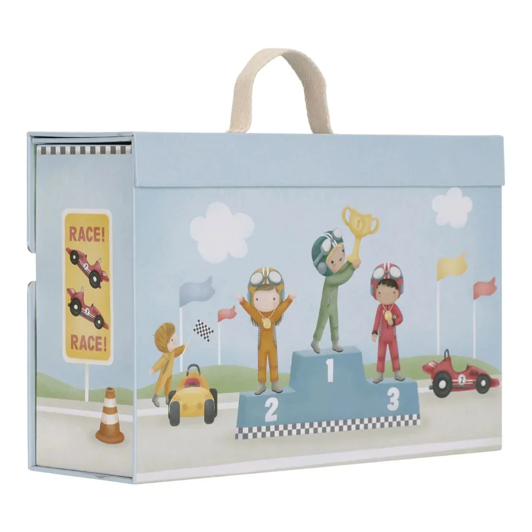 Little Dutch® Cardboard Race Track - Image 2