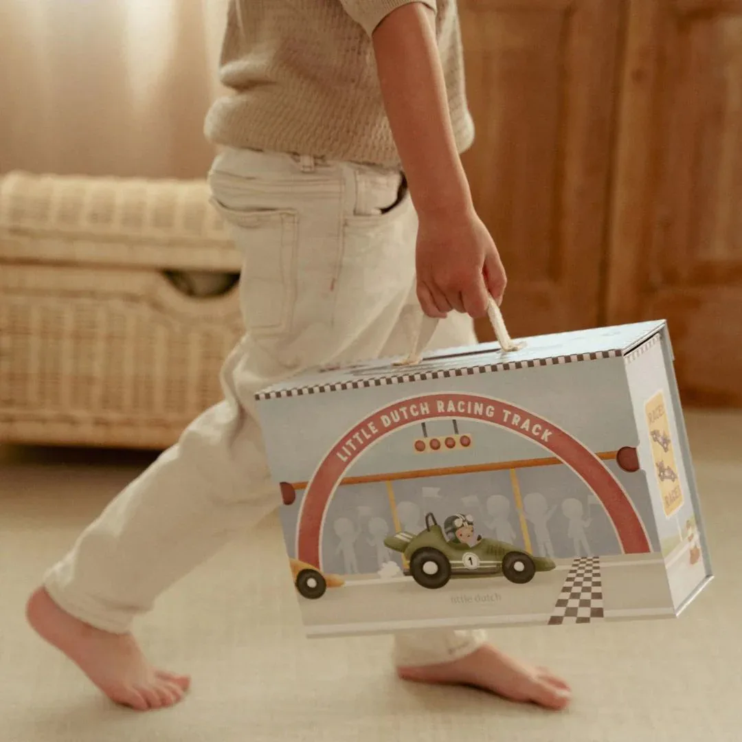 Little Dutch® Cardboard Race Track - Image 7
