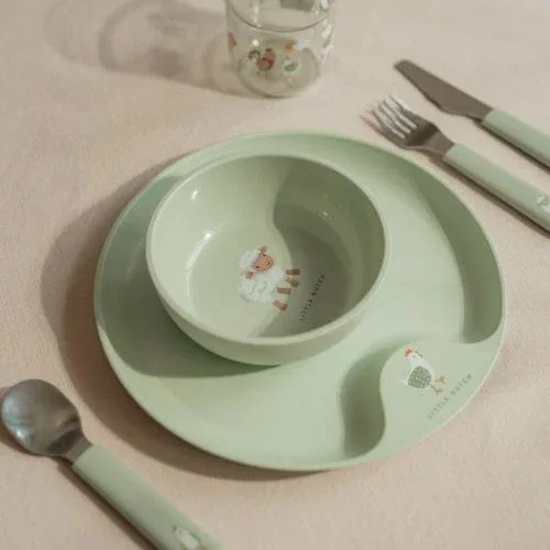 Little Dutch® Children's dinnerware 6-piece set Little Farm - Image 3