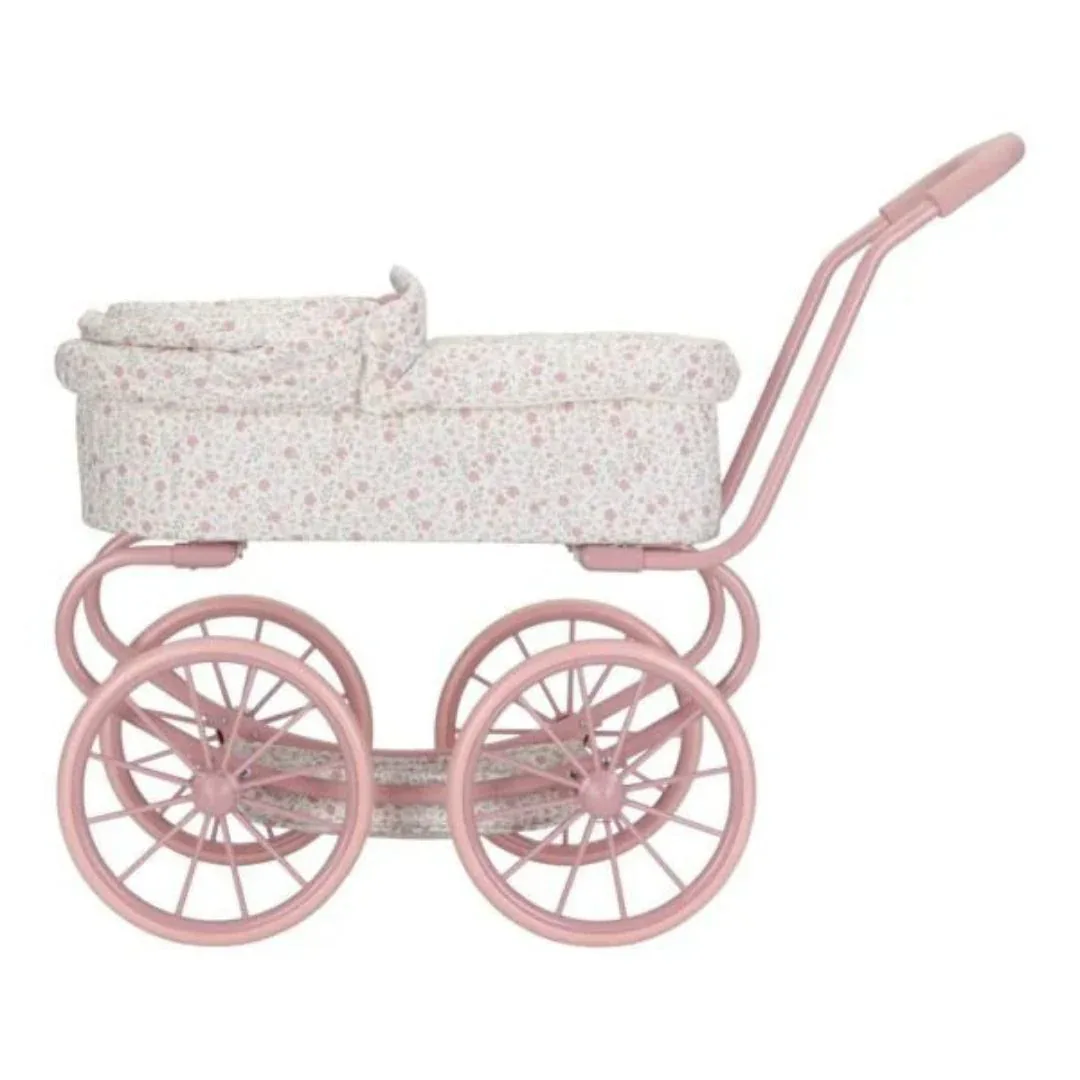 Little Dutch® Classic Doll Pram Soft Flowers - Image 3