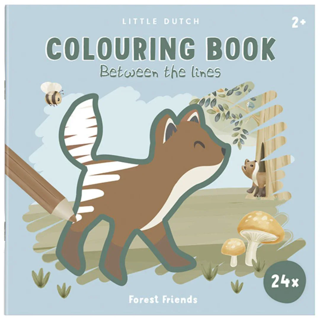 Little Dutch® Coloring Book Forest Friends - Image 2