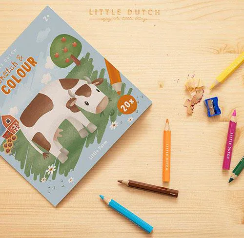 Little Dutch® Coloring Book Little Farm - Image 2