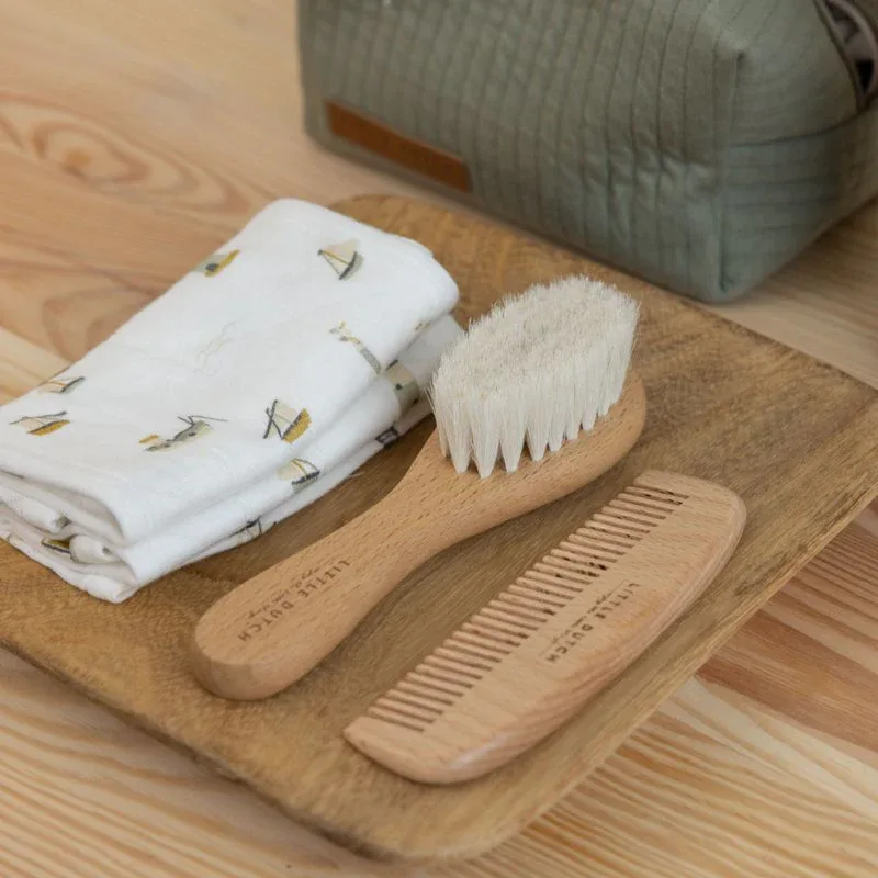Little Dutch® Comb and Bush Set Wood - Image 2