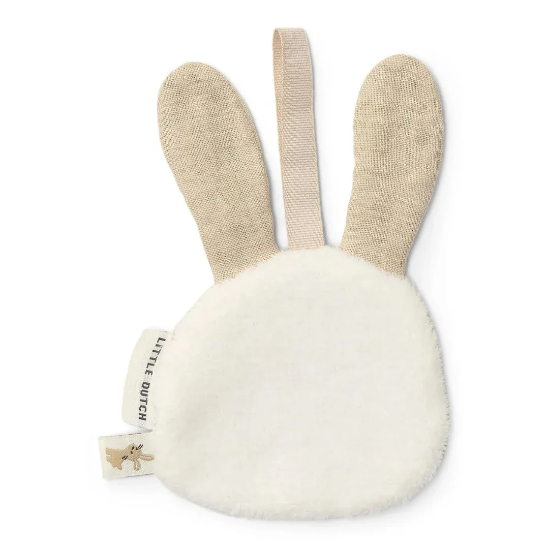Little Dutch® Cuddle Cloth and Pacifier Holder Bunny - Image 2