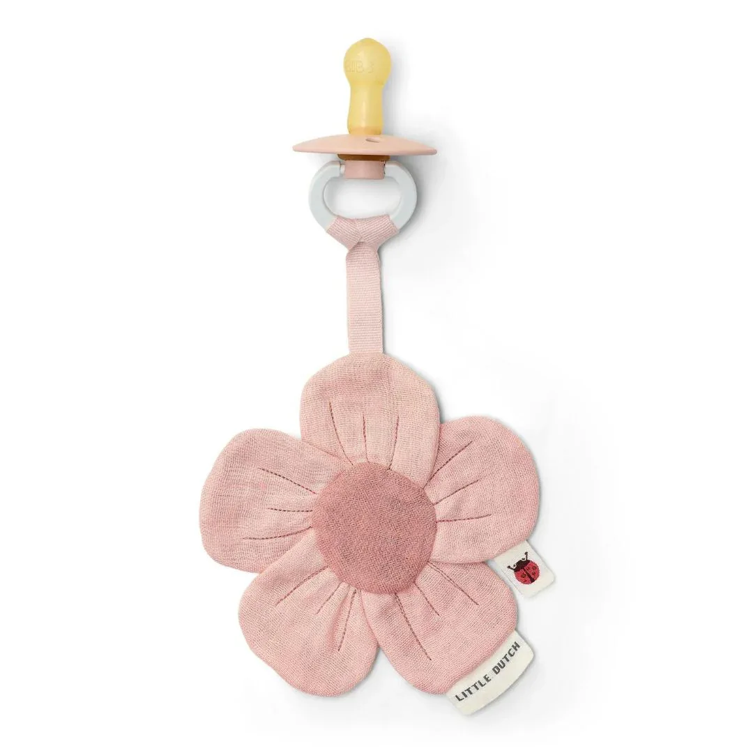 Little Dutch® Cuddle Cloth and Pacifier Holder Fairy Garden - Image 3