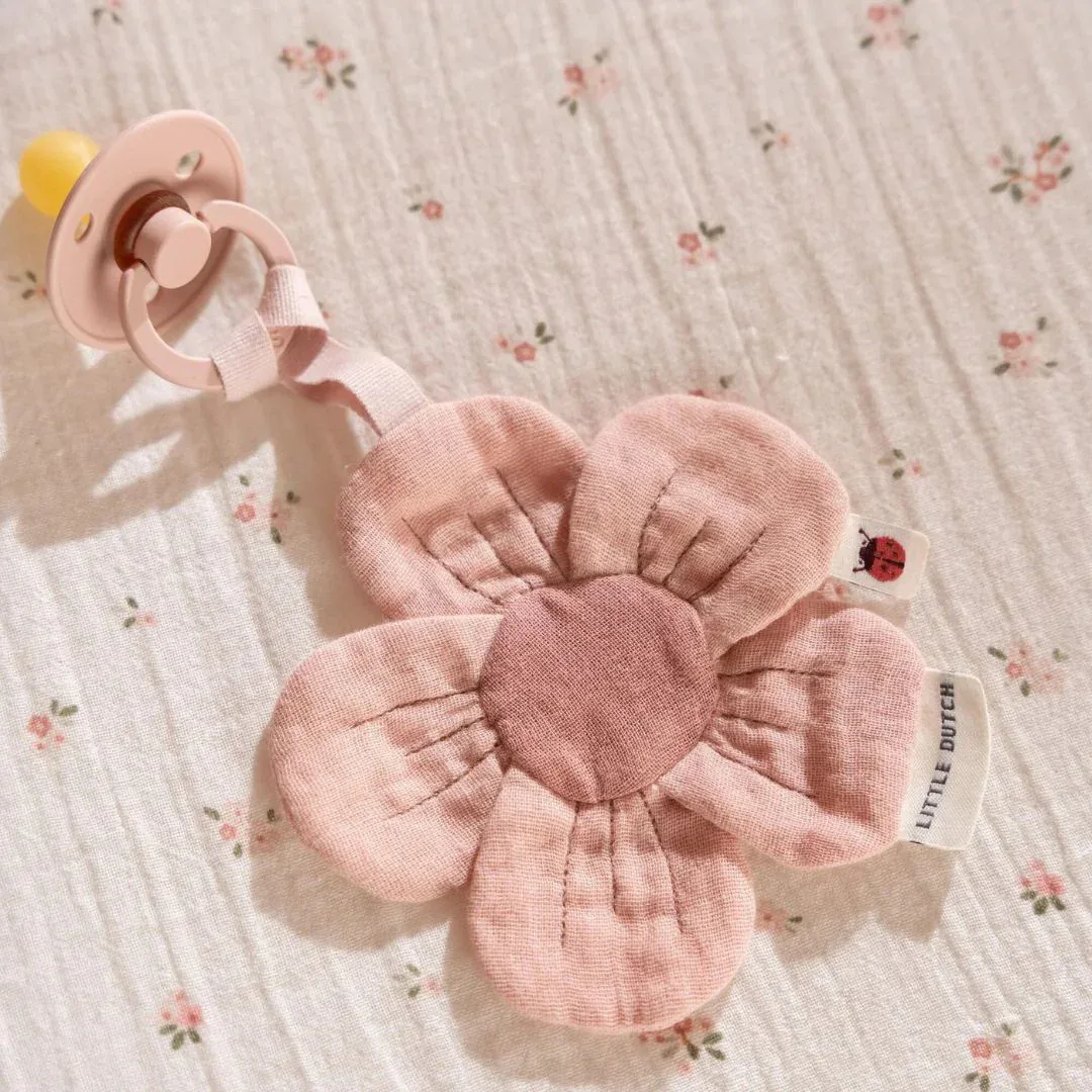 Little Dutch® Cuddle Cloth and Pacifier Holder Fairy Garden - Image 5